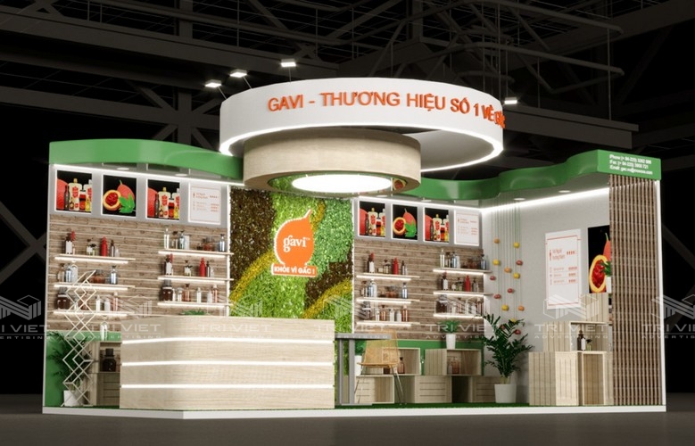 dựng gian hàng hội chợ giá rẻ