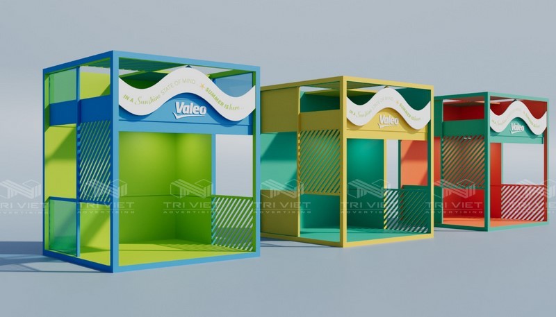 Gian hàng triển lãm du lịch nước ngoài