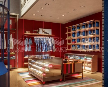 Thi công showroom thời trang nam chuyên nghiệp