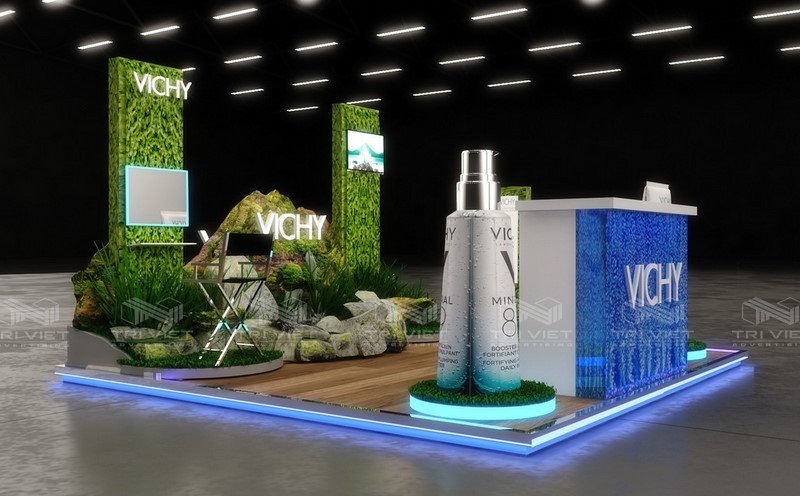 làm booth quảng cáo doanh nghiệp