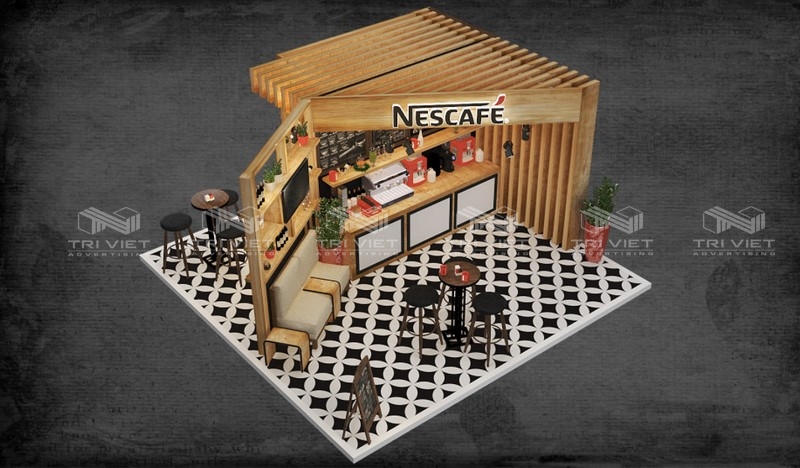 booth bán hàng công ty