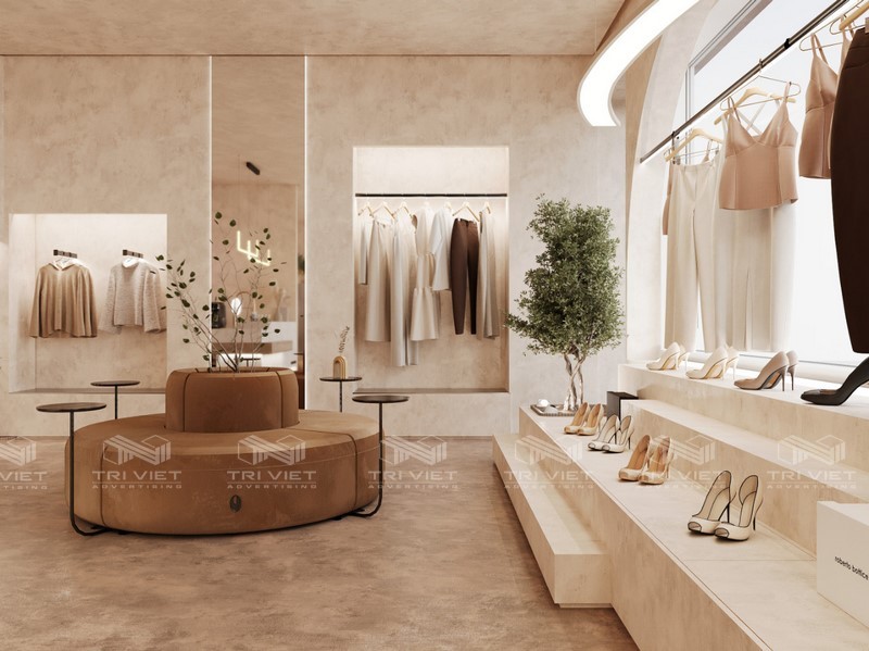 thiết kế shop thời trang