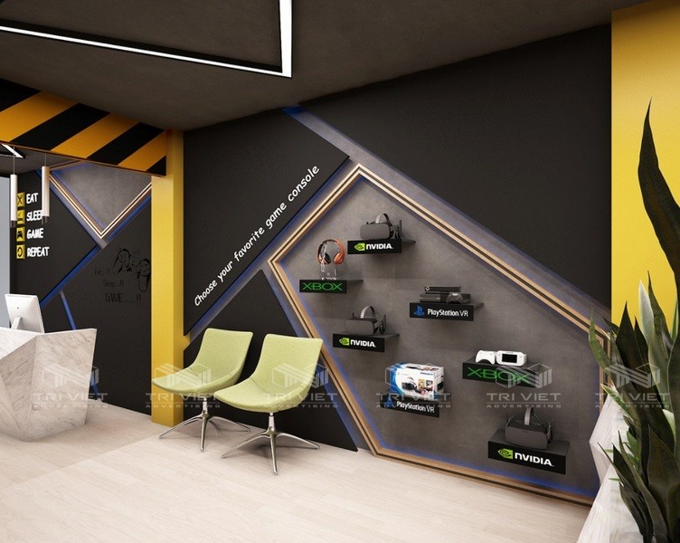 chỗ trang trí showroom đẹp