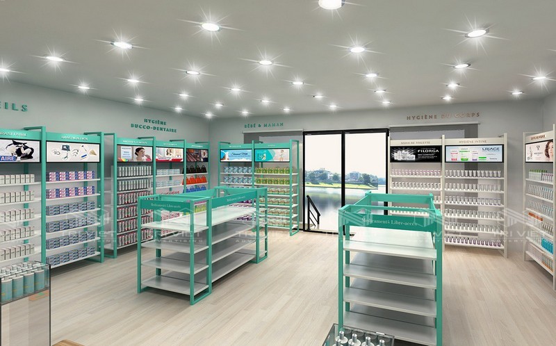 dịch vụ thi công nội thất shop