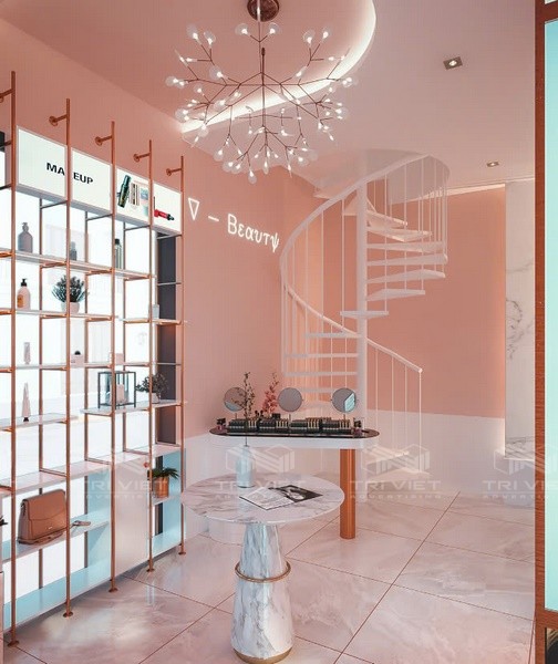 ở đâu thi công shop giá rẻ