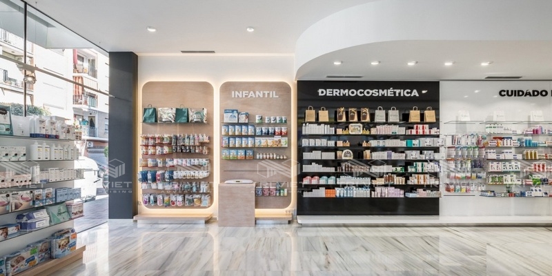 thi công cửa hàng thời trang