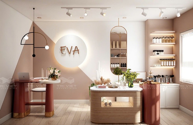 thiết kế thi công cửa hàng