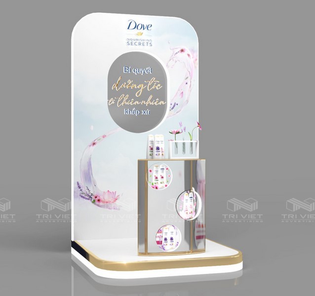 lắp đặt booth quảng cáo gần nhất