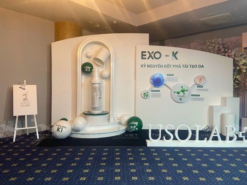 làm booth quảng cáo giá rẻ