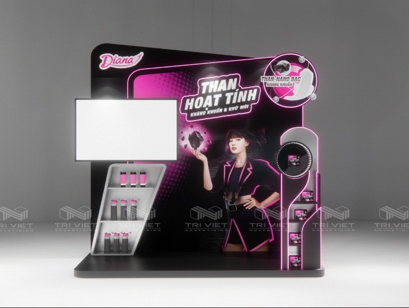 thi công booth quảng cáo hcm