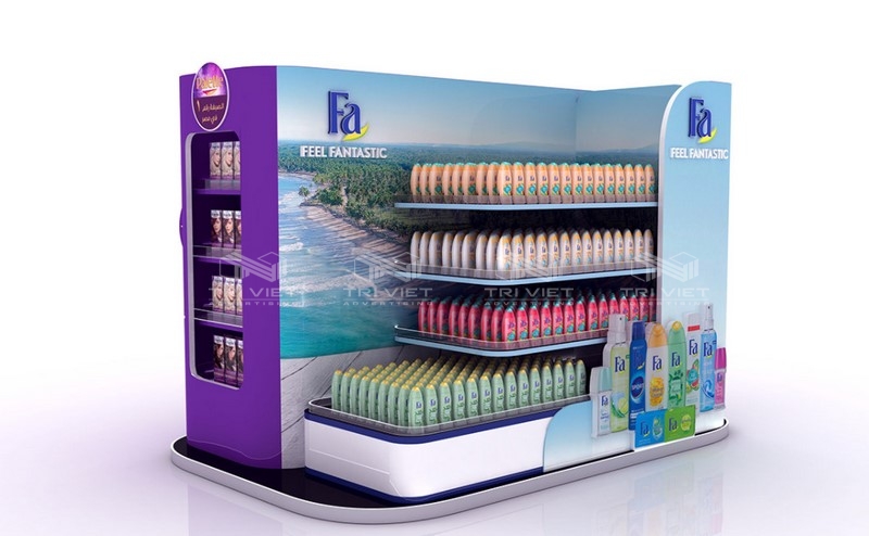 kiosk trưng bày giá rẻ