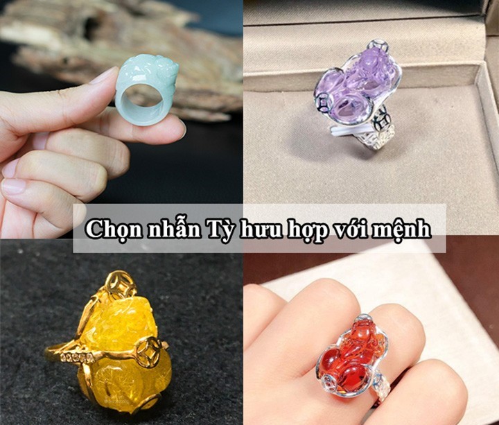 tỳ hưu đeo ngón nào