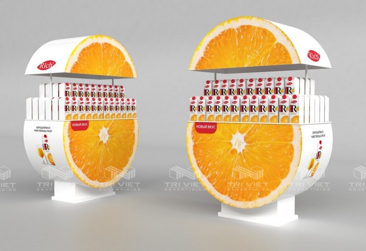 sản xuất booth quảng cáo