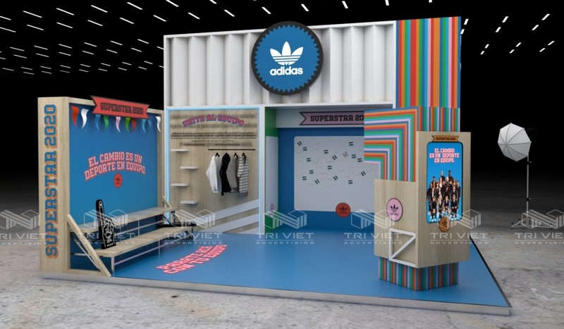 booth quảng cáo