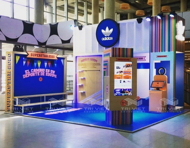 booth quảng cáo thương hiệu đẹp