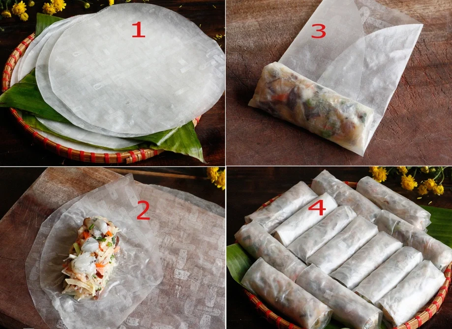 cách làm chả nấm chay