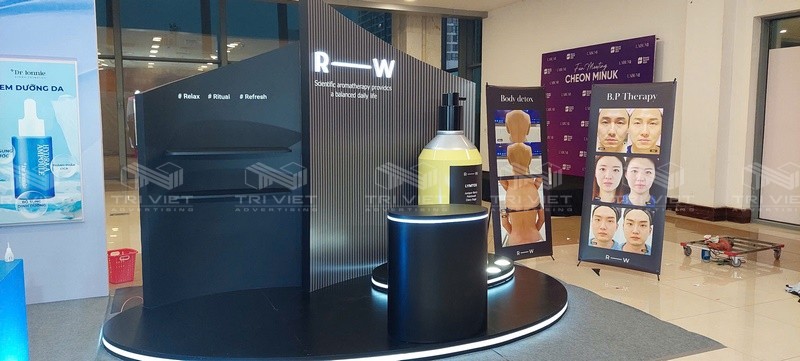 dịch vụ thiết kế thi công booth trọn gói