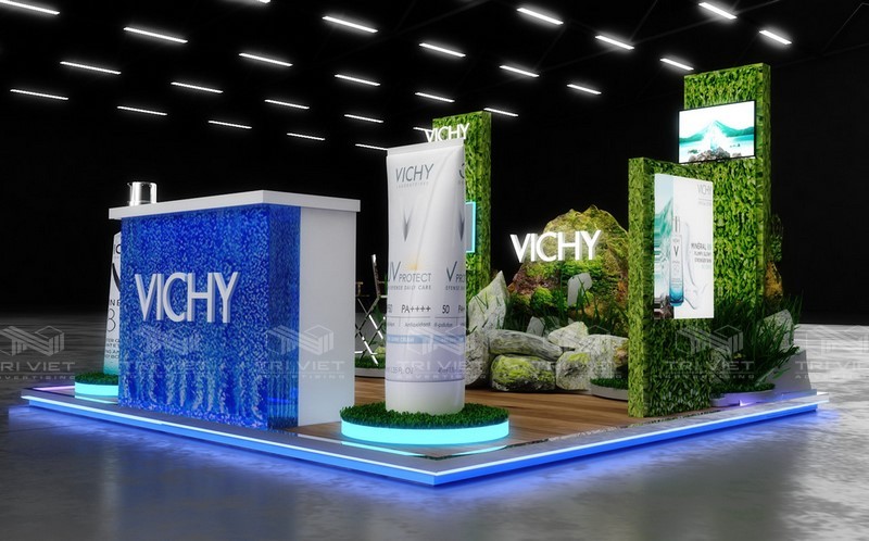 booth giới thiệu sản phẩm mới