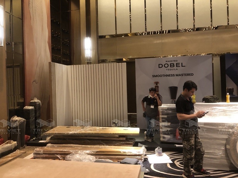 booth giới thiệu sản phẩm mới