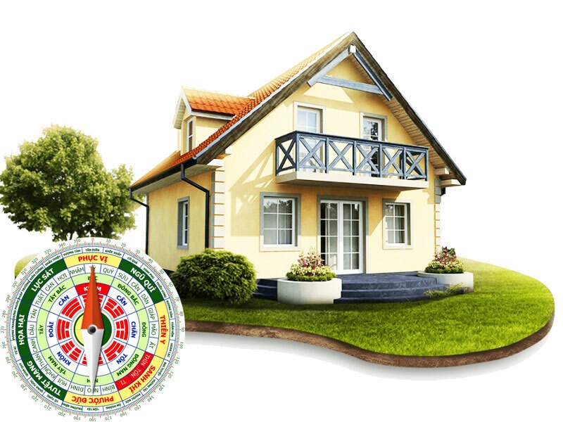 phong thủy xây nhà ở