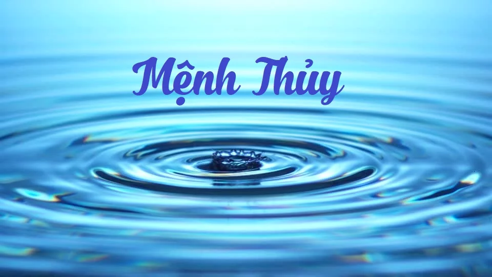 mệnh thuỷ hợp màu nào