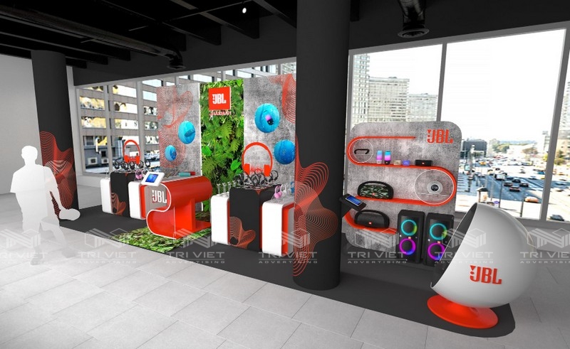 booth bán hàng tết activation