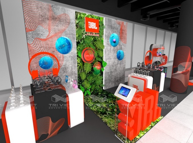 booth trưng bày doanh nghiệp