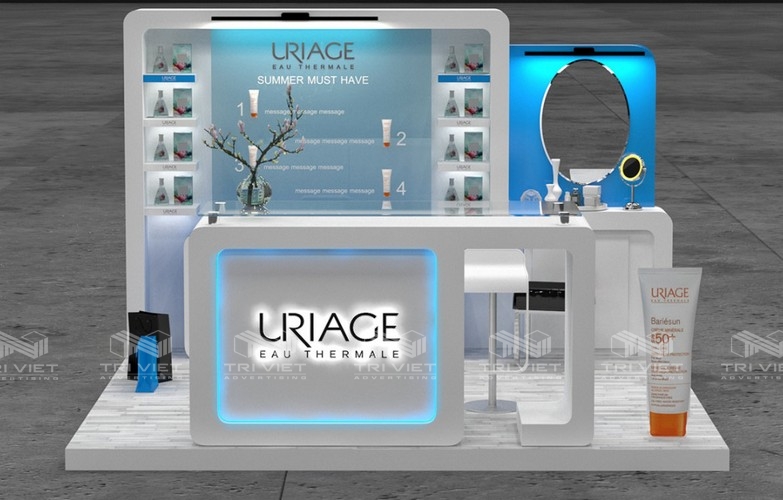 booth trưng bày hàng hóa