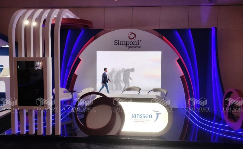 thi công booth trưng bày