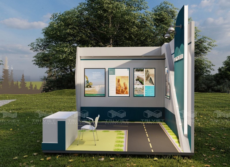 dịch vụ thiết kế thi công booth trọn gói