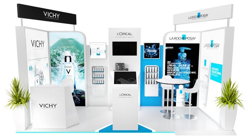làm booth quảng cáo giá rẻ