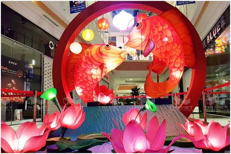làm booth trung thu