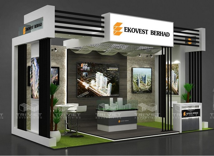 làm booth quảng cáo giá rẻ