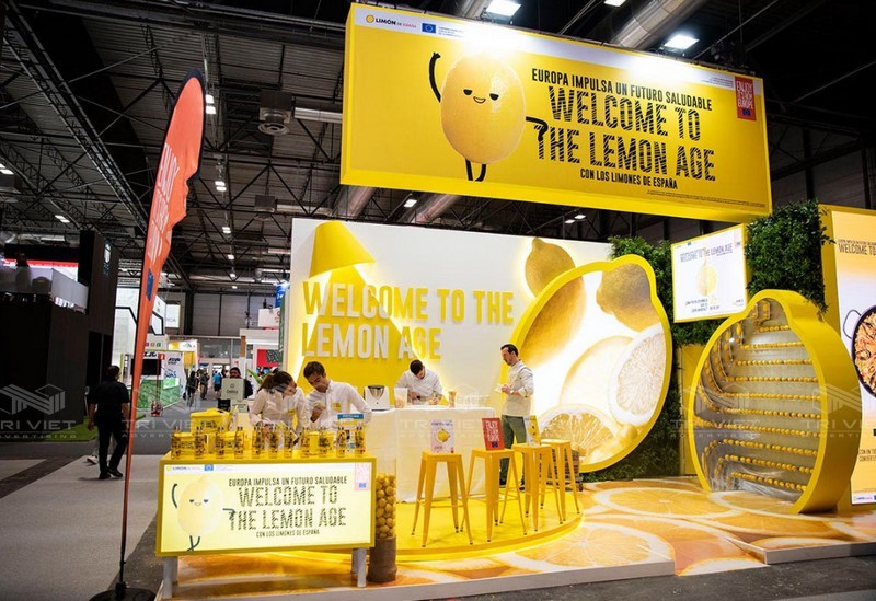 booth check-in sự kiện
