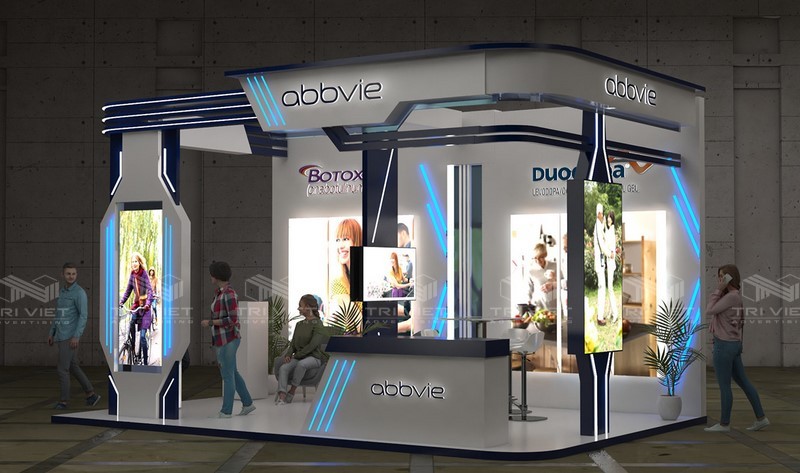 booth giới thiệu sản phẩm mới