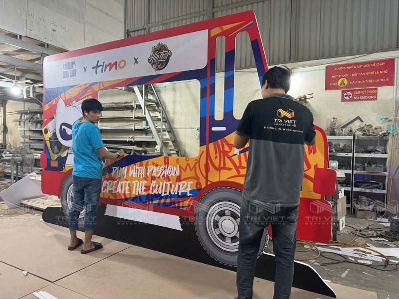thiết kế booth activation