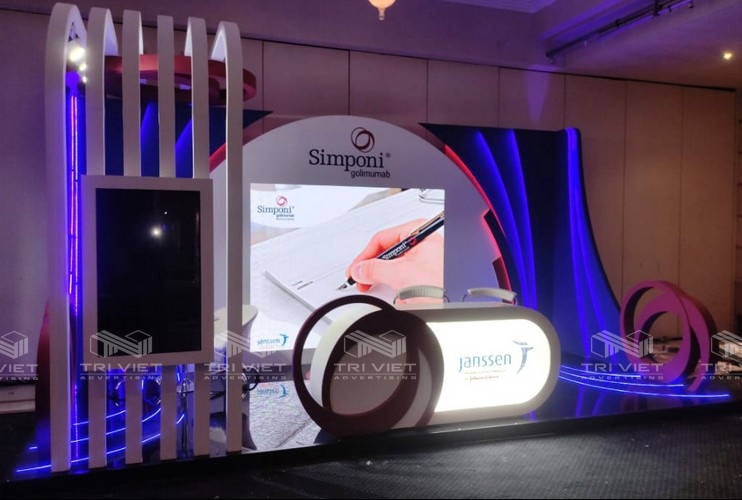 làm booth quảng cáo giá rẻ