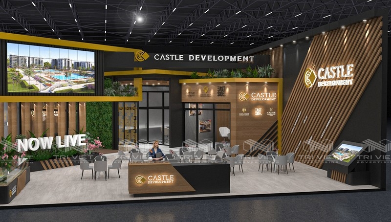làm booth quảng cáo trong trung tâm thương mại