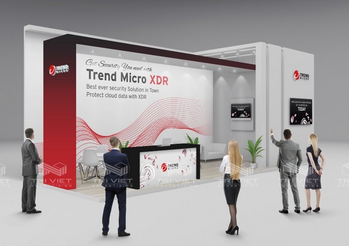 cách làm booth bán hàng thu hút khách