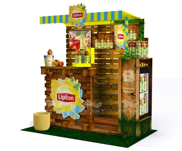 thi công booth trưng bày giá rẻ