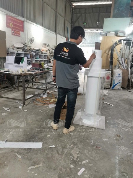 quy trình thi công booth triển lãm