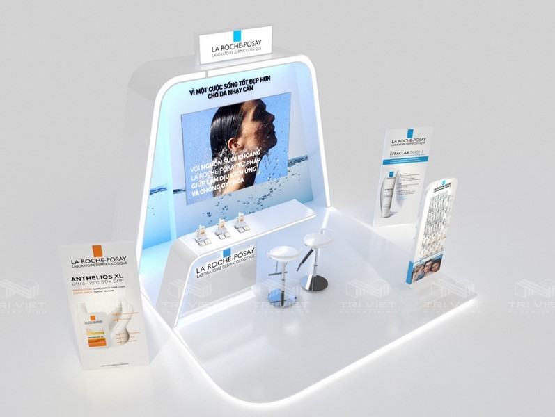 làm booth quảng cáo giá rẻ