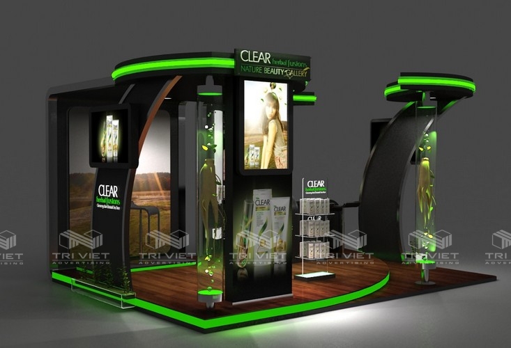 booth trưng bày sản phẩm