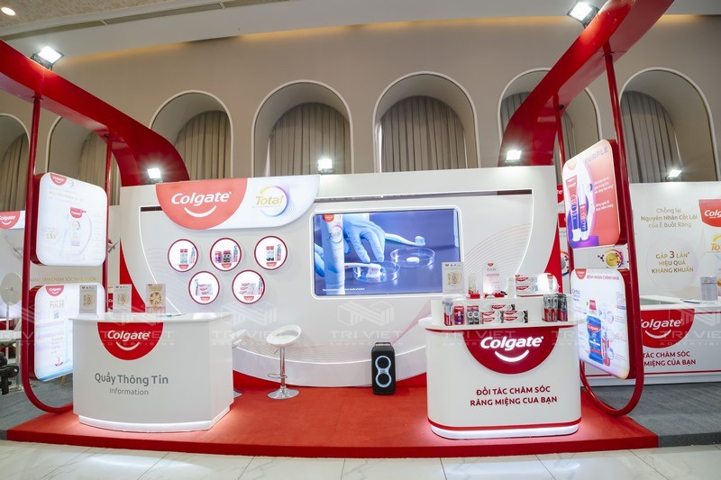booth giới thiệu sản phẩm mới