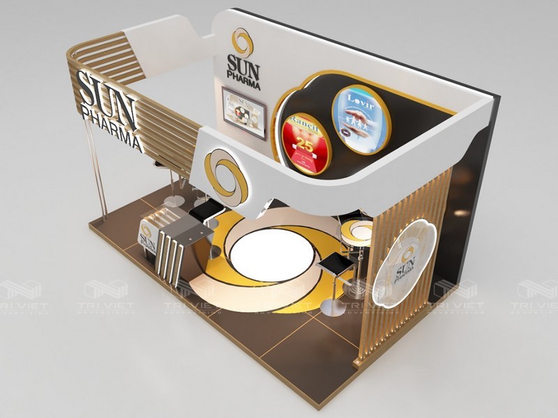 booth quảng cáo triển lãm