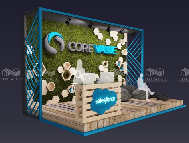 booth bán hàng di động