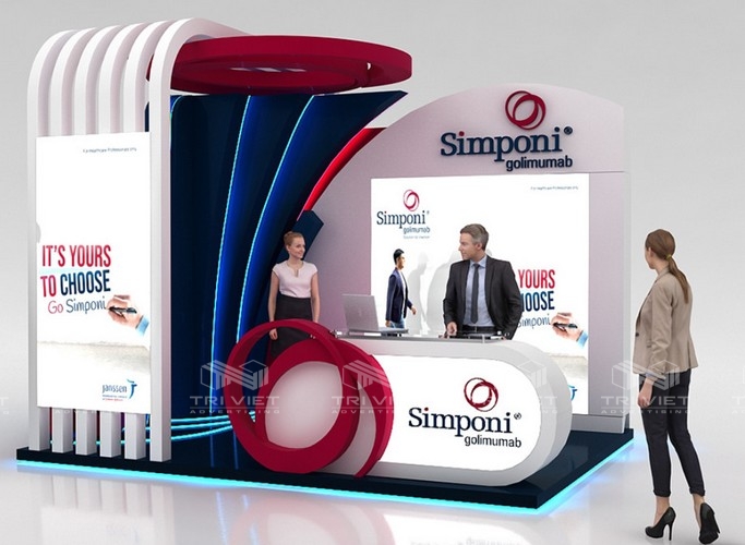 thi công booth quảng cáo tphcm