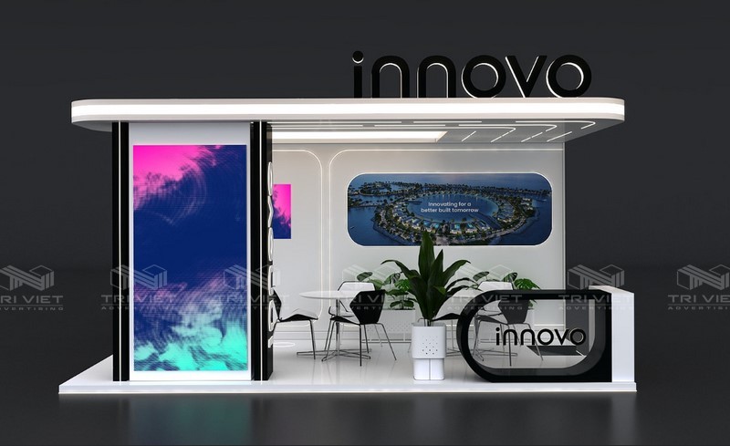 booth sự kiện hiện đại