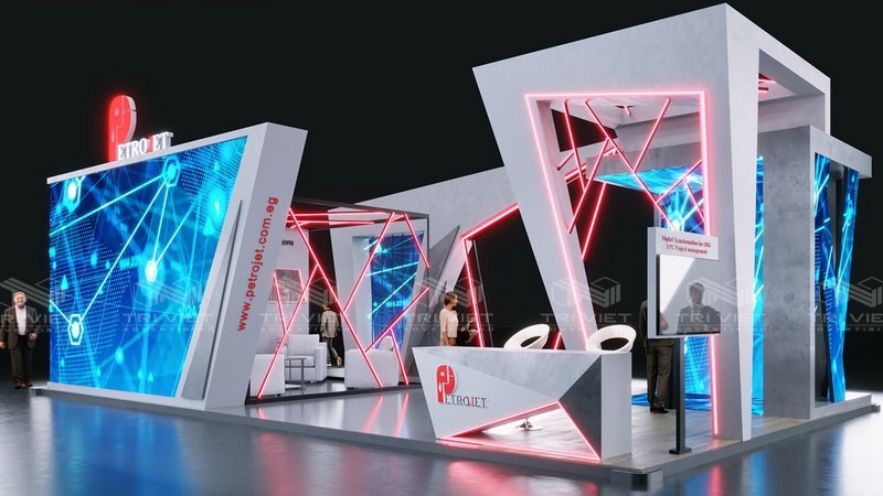 làm booth bán hàng