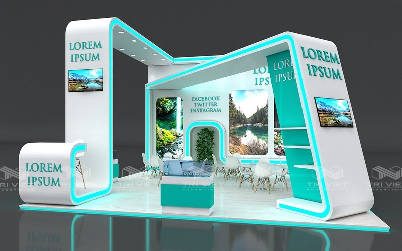 Không gian trưng bày du lịch